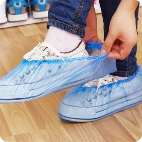 100PCS Disposable Waterproof Shoes Covers