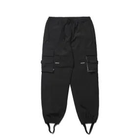 3L CARGO JOGGER PANTS BLACK