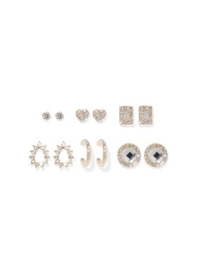 Addison Jewelled Multi Pack Earrings