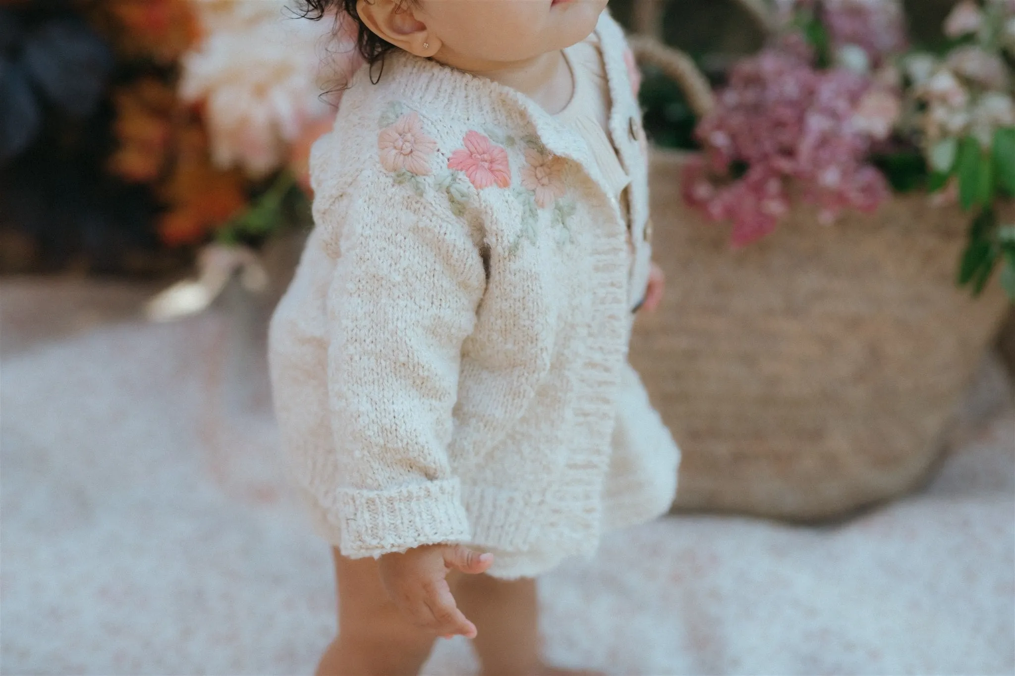 Amelia Sweater - Pearl