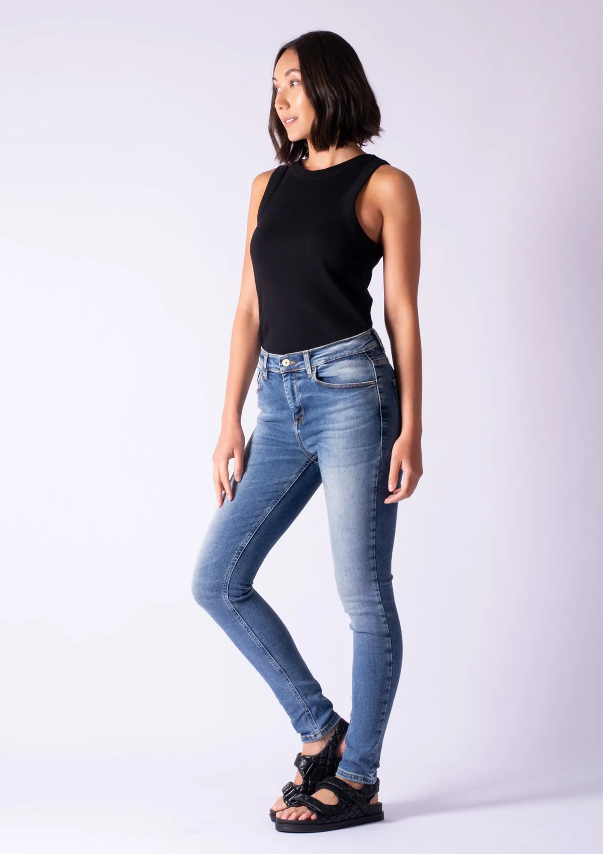 Amy Raisa High Rise Skinny Jean