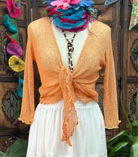 APRICOT SHRUG / CARDIGAN