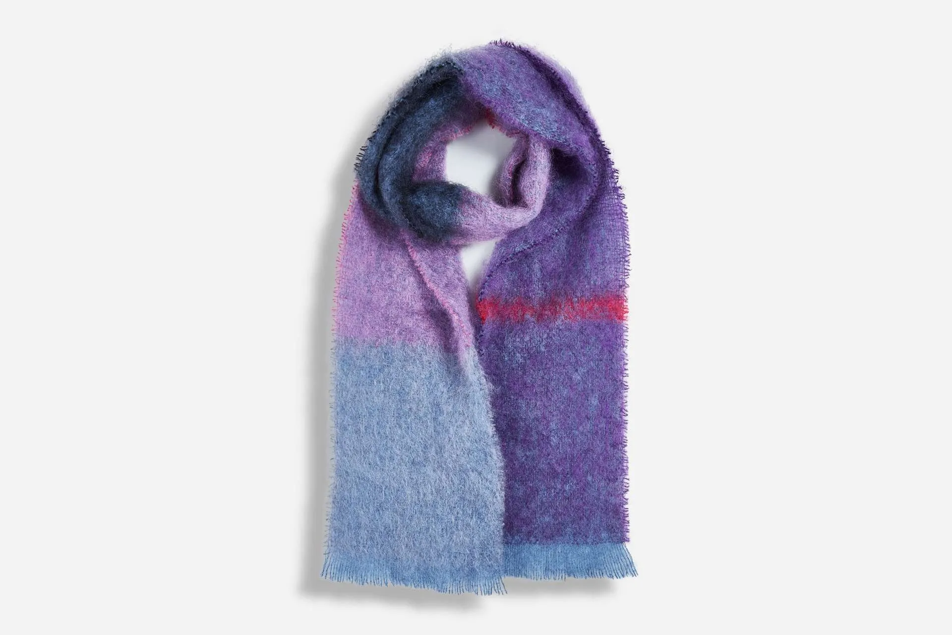 Aubergine Boher Mohair XScarf