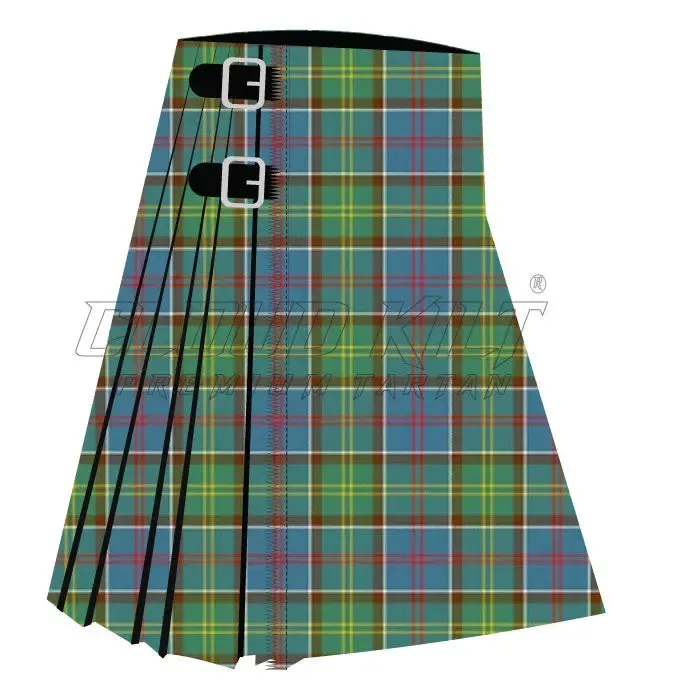 Ayshire District Tartan Premium Tartan Kilt