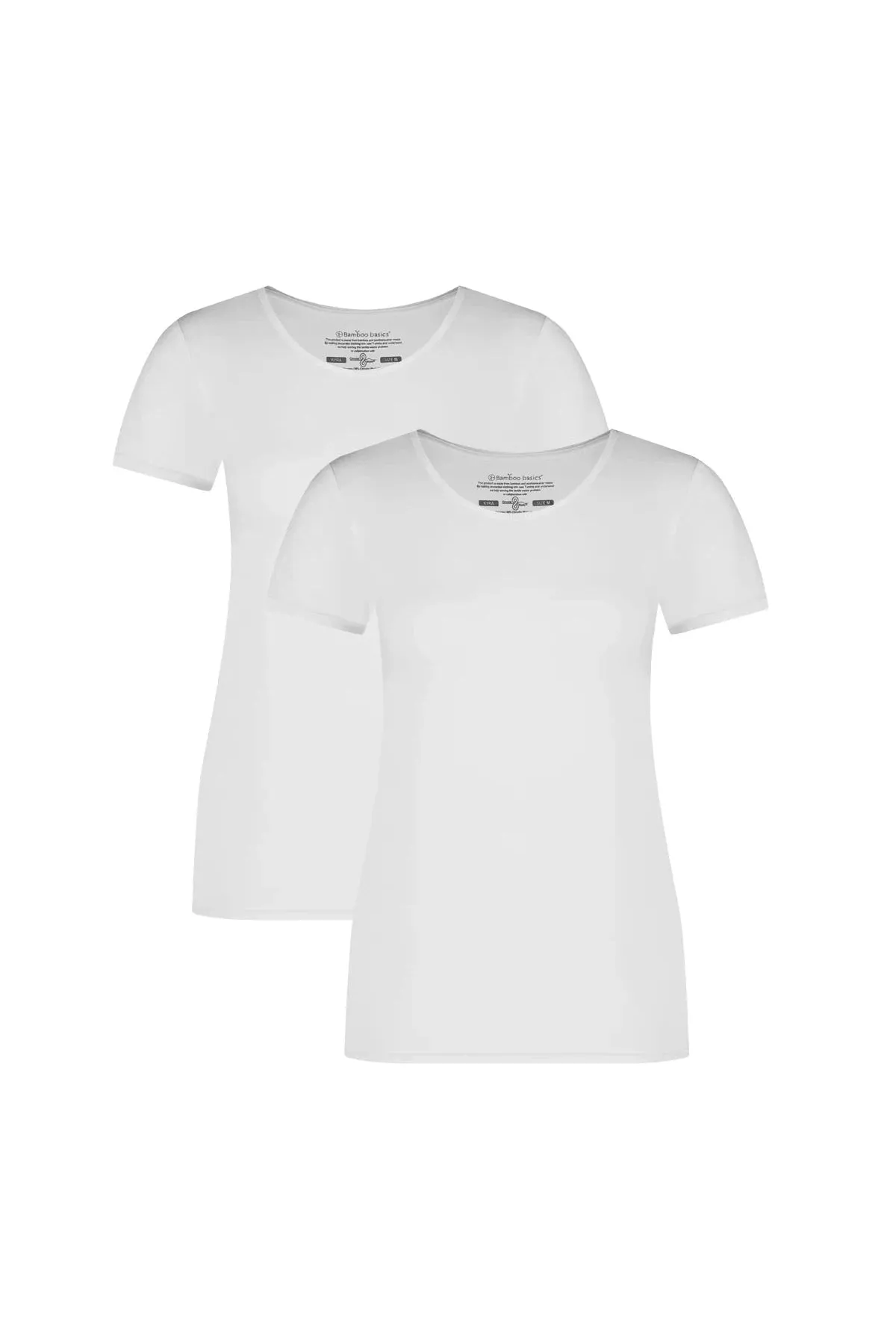 Bamboo Basics Ladies BB Kyra Knitted T-Shirt 2-pack (Refibra)