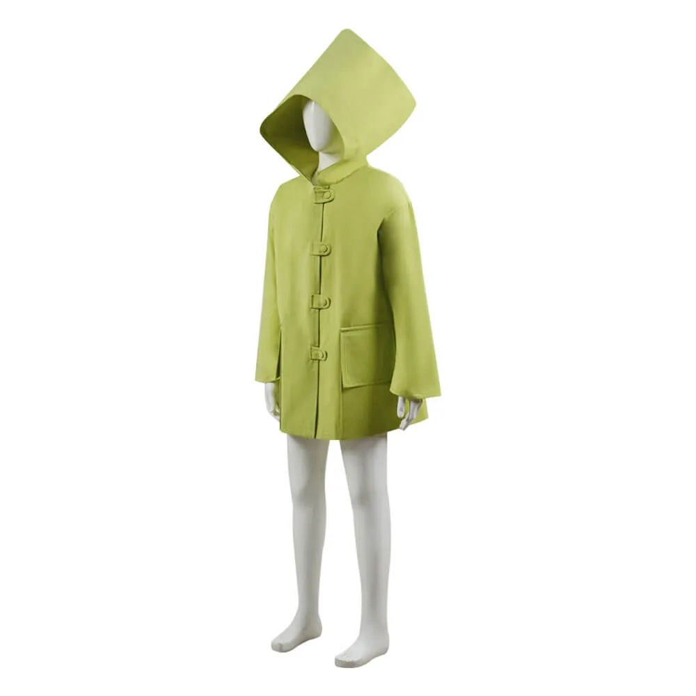 Becostume Little Nightmares Six Cosplay Costume Yellow Raincoat Jacket For Kids Adult