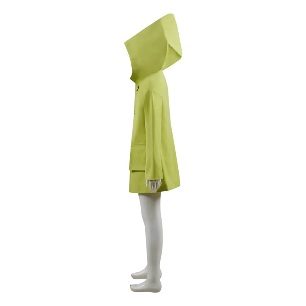 Becostume Little Nightmares Six Cosplay Costume Yellow Raincoat Jacket For Kids Adult