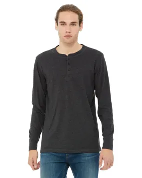 Bella   Canvas 3150 Men's Jersey Long-Sleeve Henley