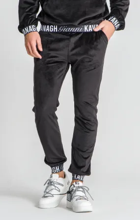 Black Montecarlo Elastic Joggers