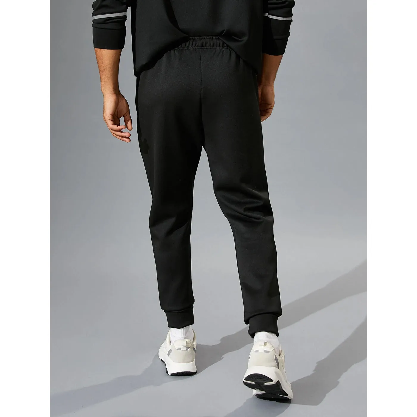 Black Sports Plain Joggers