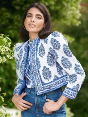 Blair Jacket in Indi Lapis