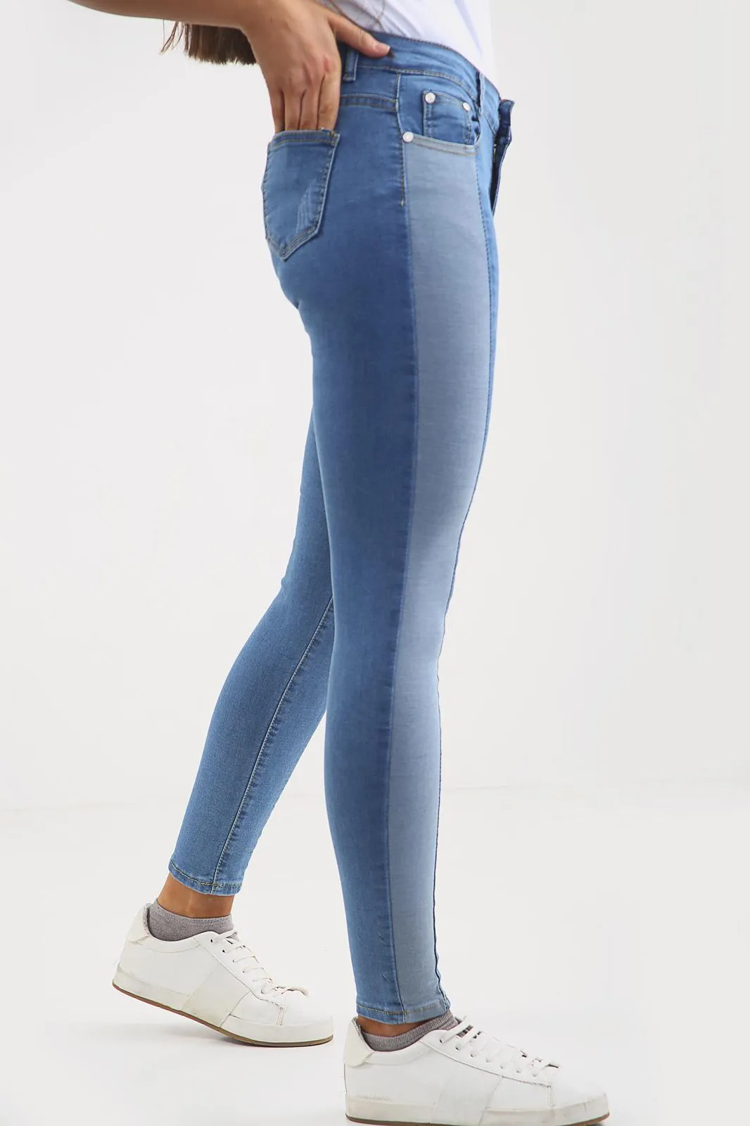 Blue High Waisted Jeans