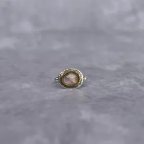 Bohemian Blossom - Rose Quartz Ring