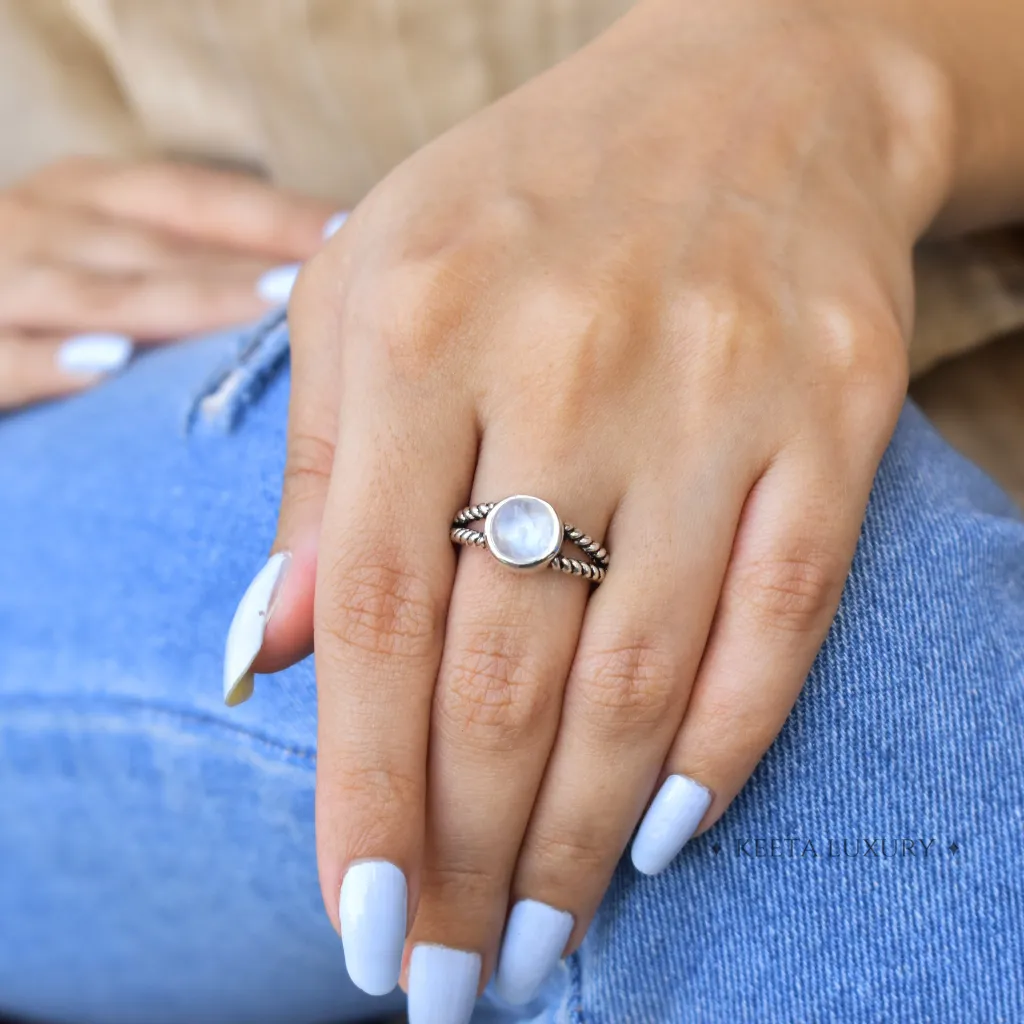 Bohemian Dance - Moonstone Ring