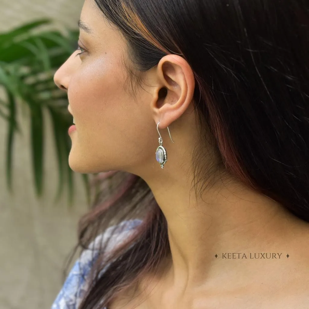 Bohemian - Moonstone Earrings