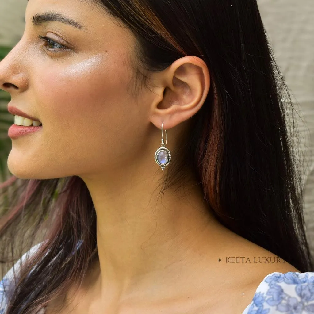 Bohemian - Moonstone Earrings