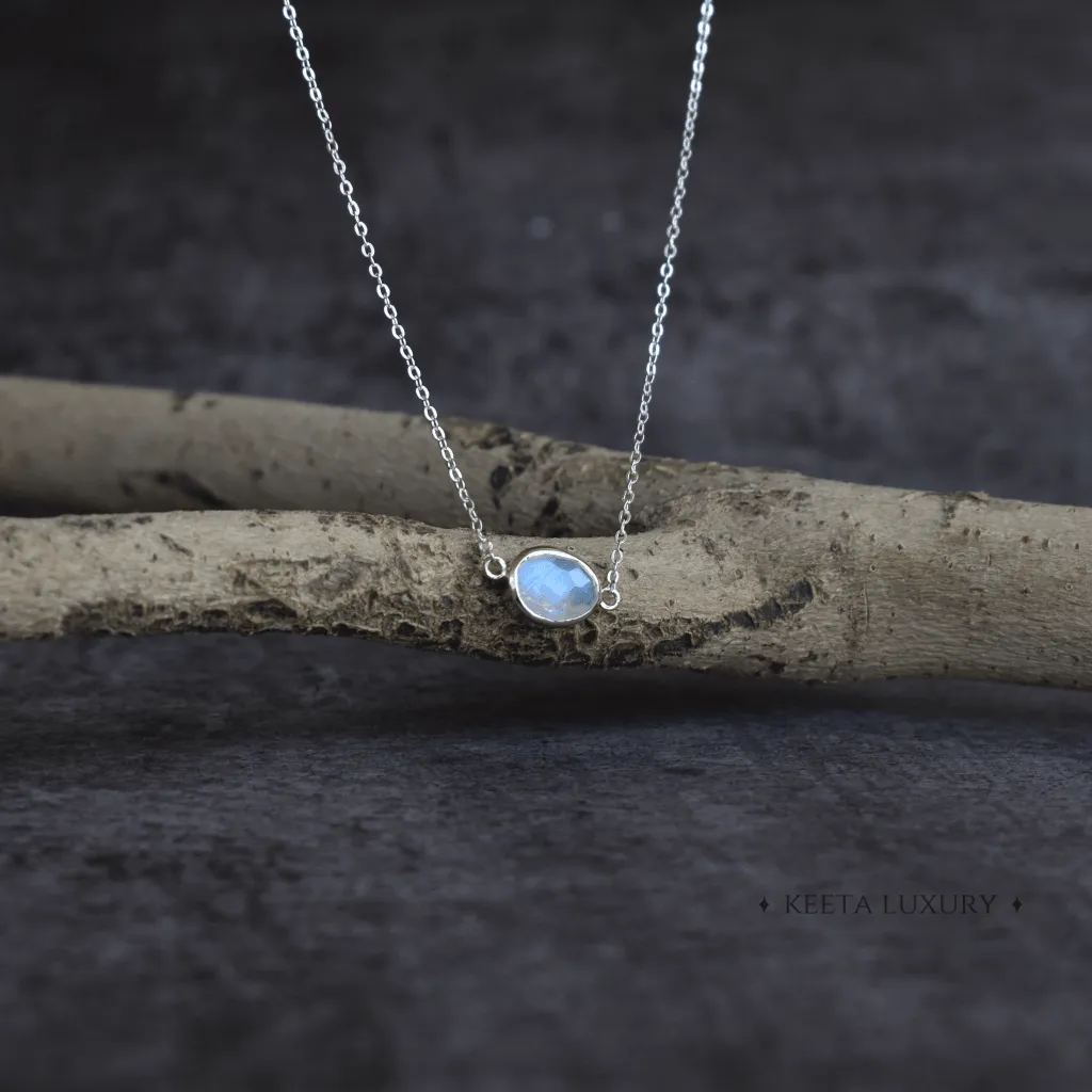 Bohemian Protect -  Moonstone Necklace