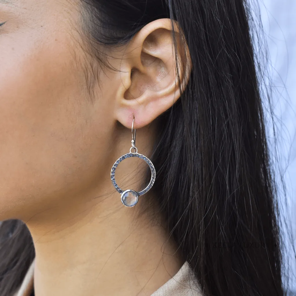 Boho Chic Flair - Rose Quartz Earrings