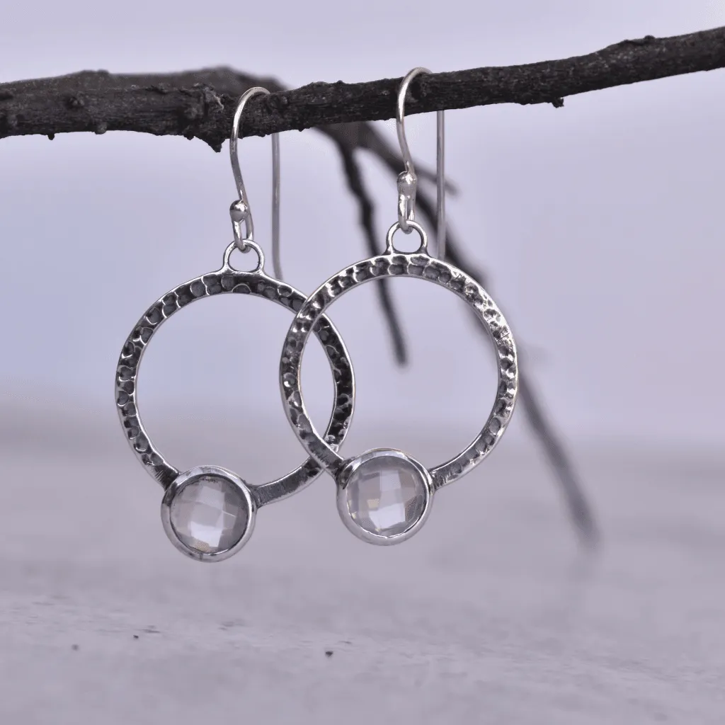 Boho Chic Flair - Rose Quartz Earrings