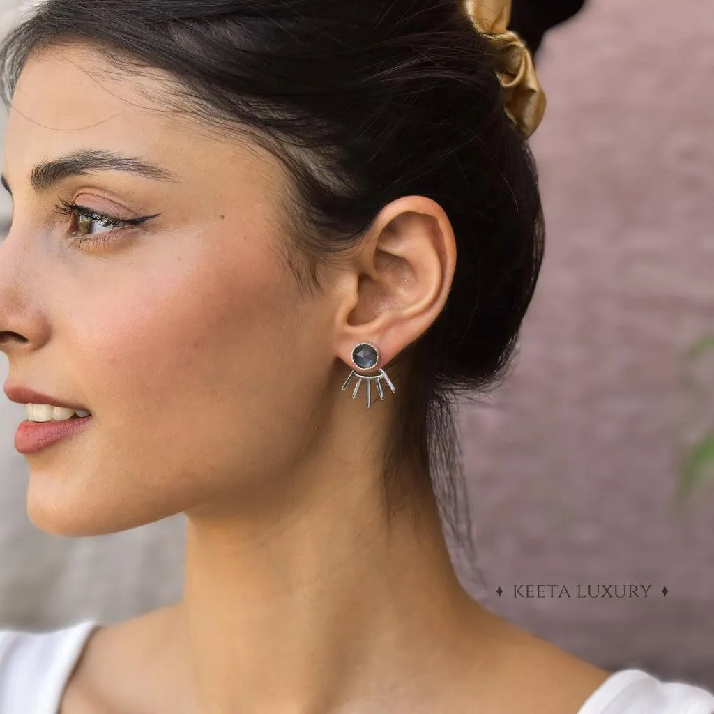 Boho Elegance - Labradorite Stud