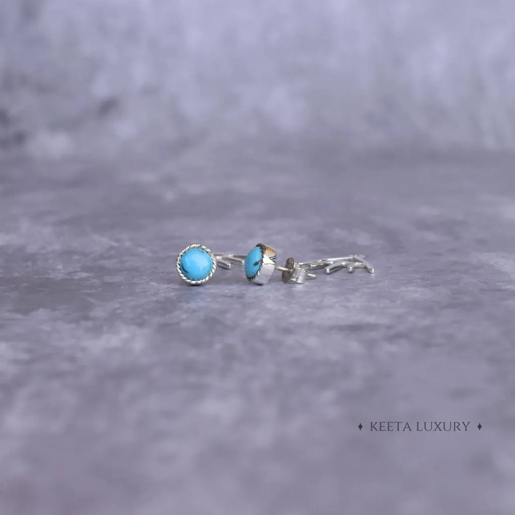 Boho Elegance - Turquoise Studs