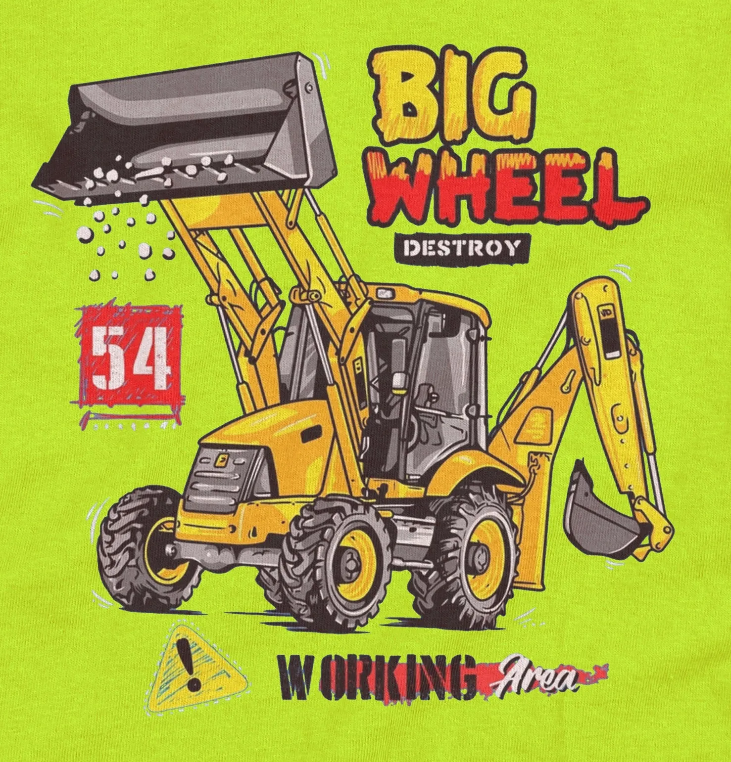 Boys Tractor Graphic Tee