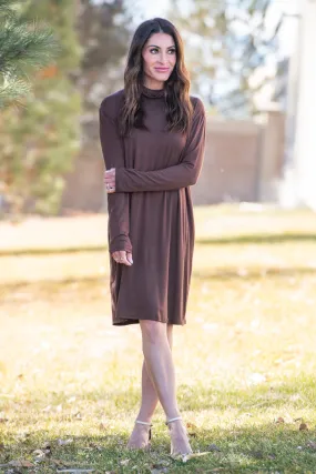 Brigitte Brianna Turtleneck Dress