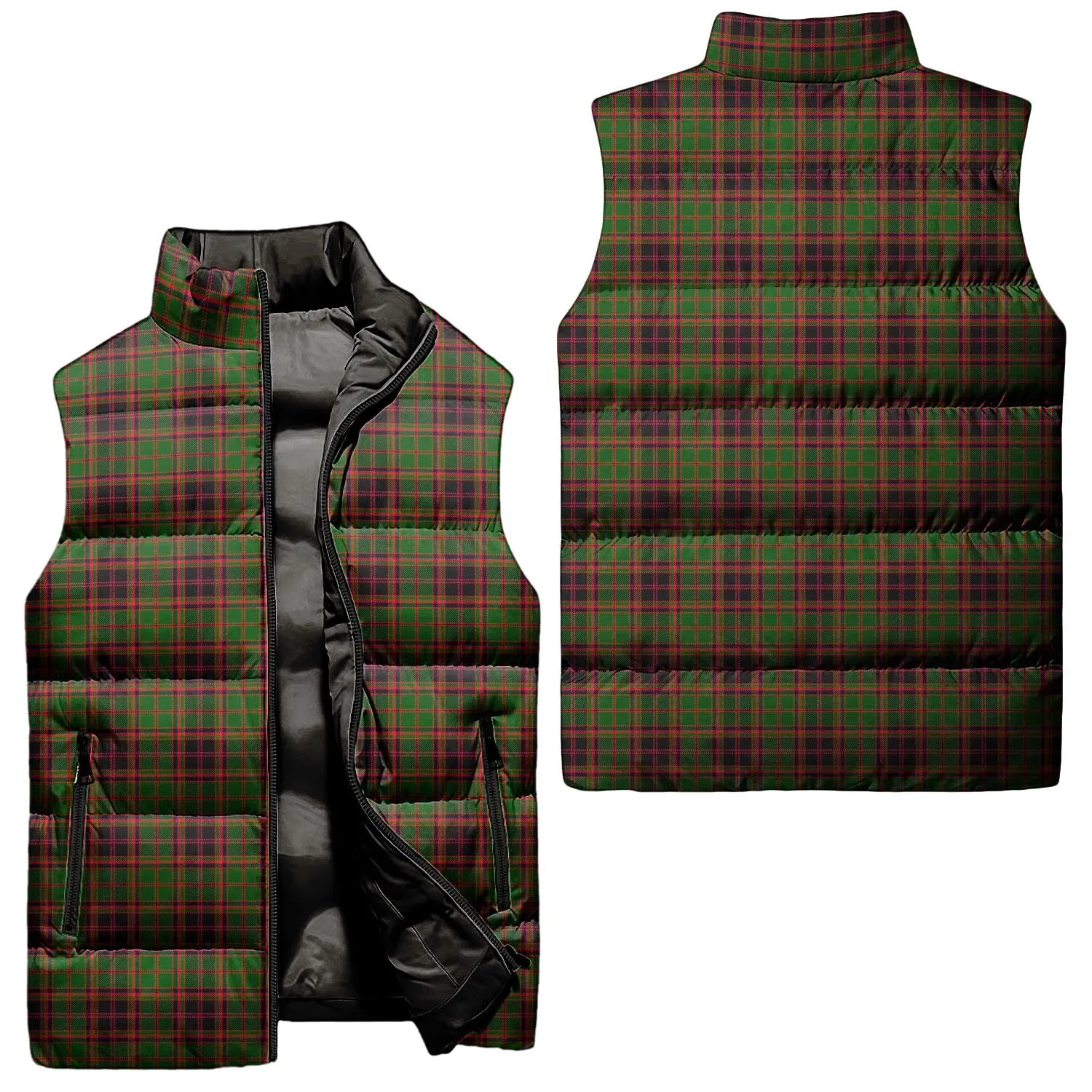 Buchan Tartan Sleeveless Puffer Jacket