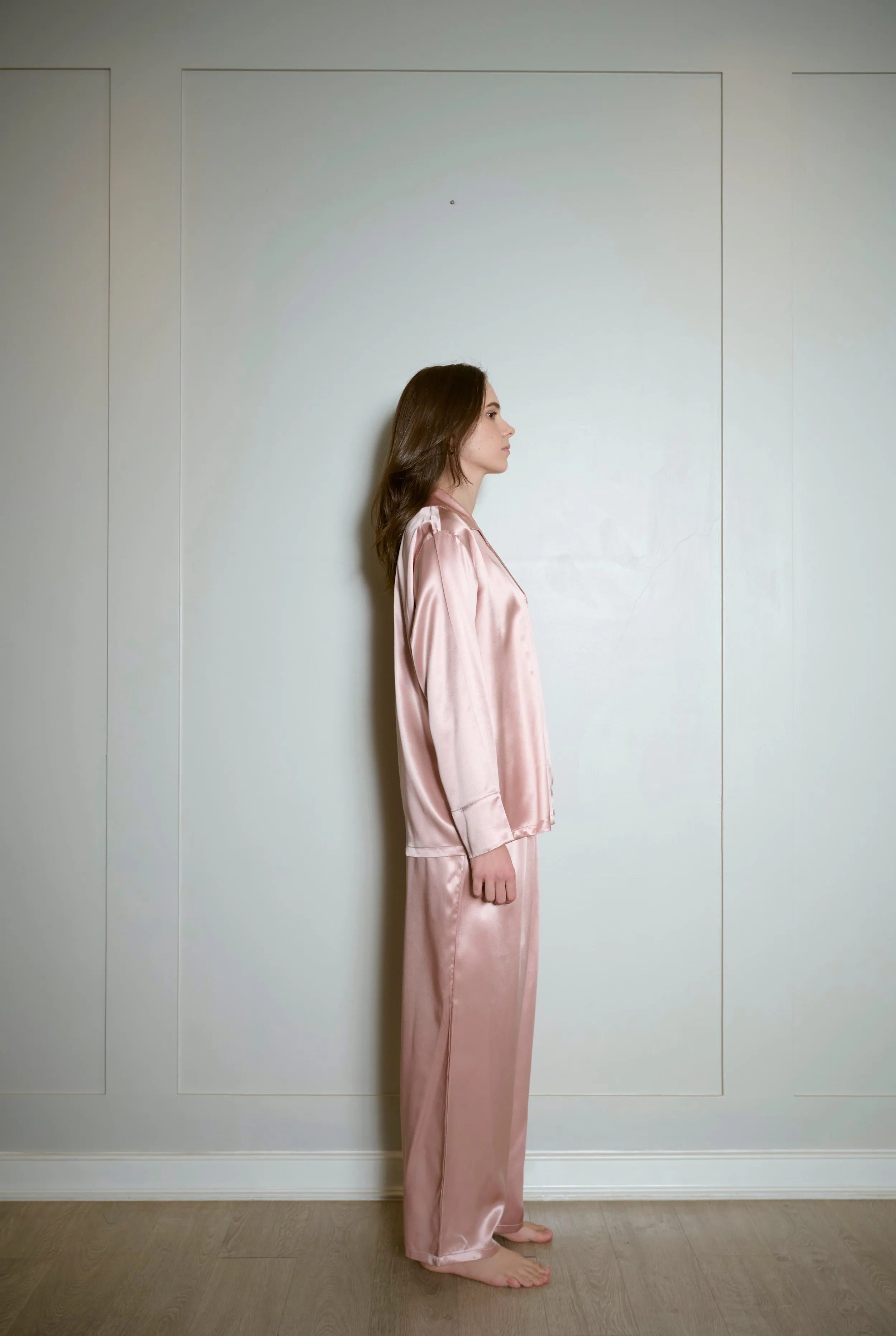 Bui 22mm Classic Pajamas Pants (Plain Pink)