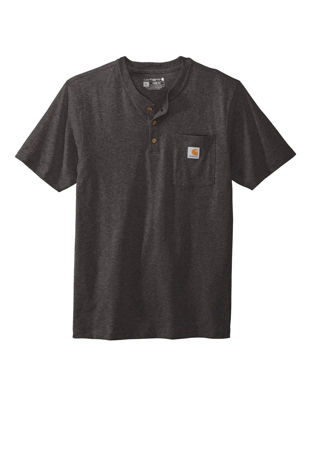 Carhartt Men's Short Sleeve Henley T-Shirt CTK84