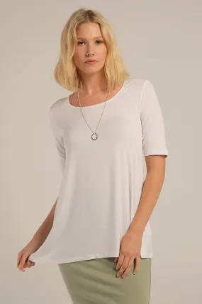 Carter Tunic Top - White