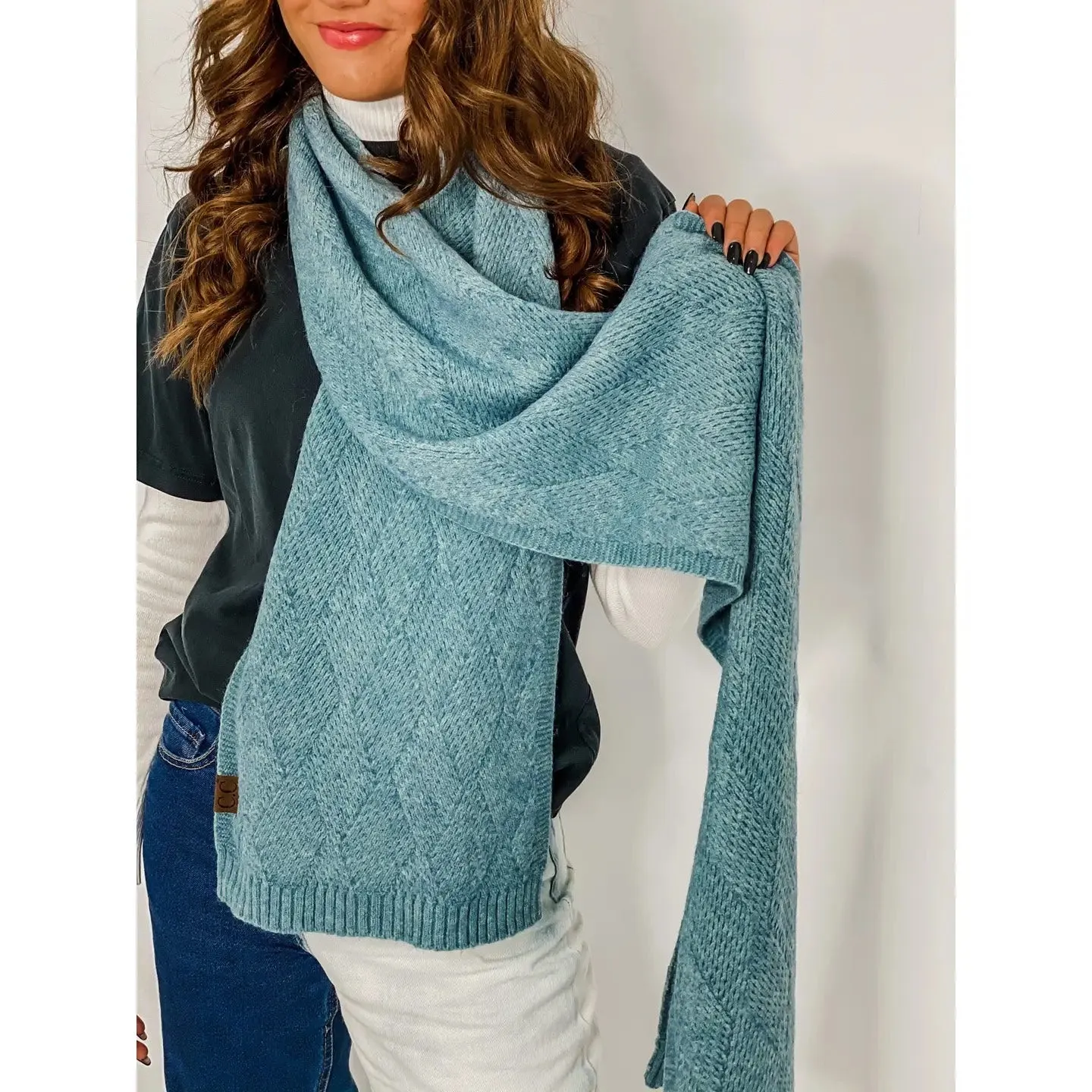 C.C. Heathered Scarves - 3 Colors!