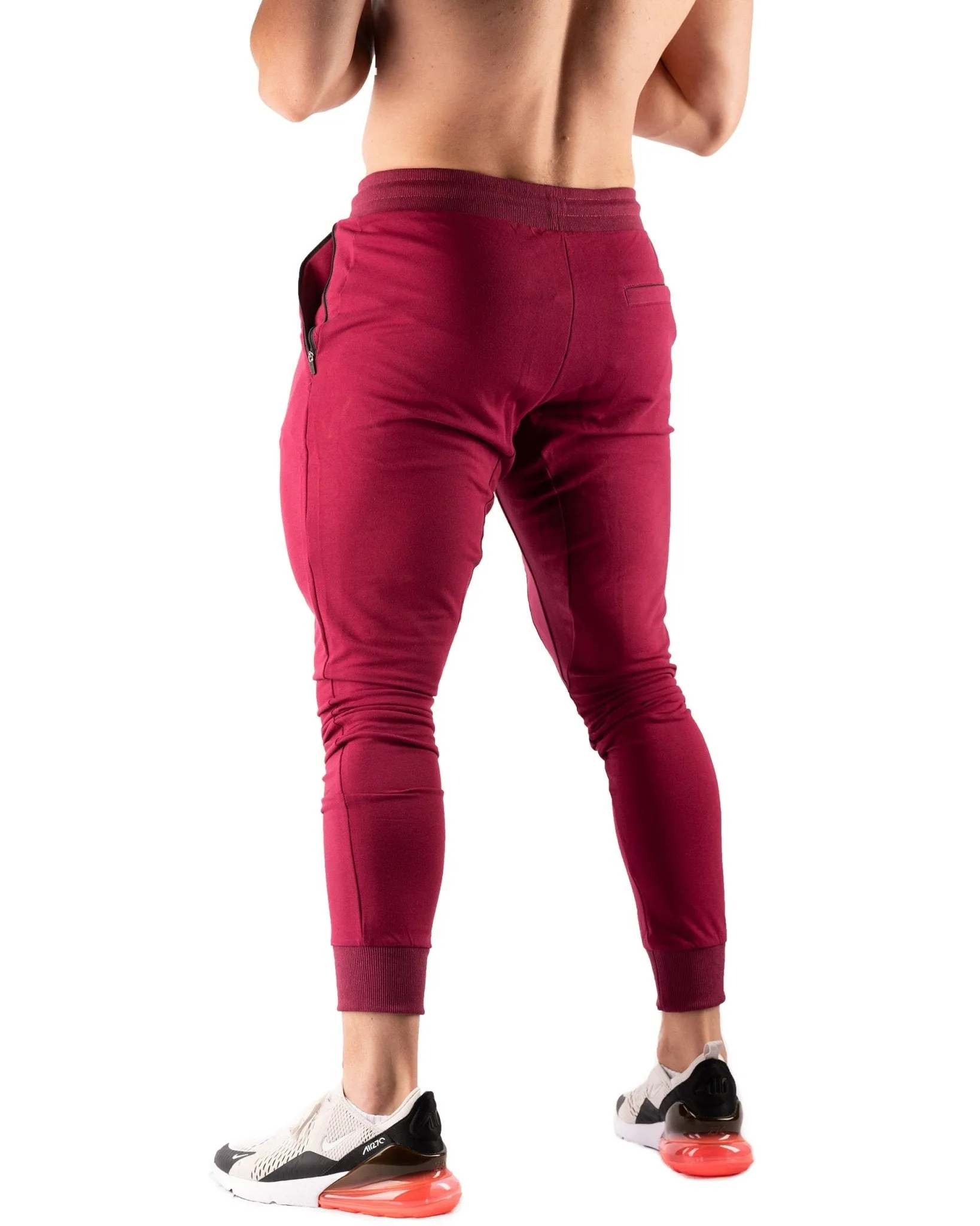 Classic Joggers (Burgundy)