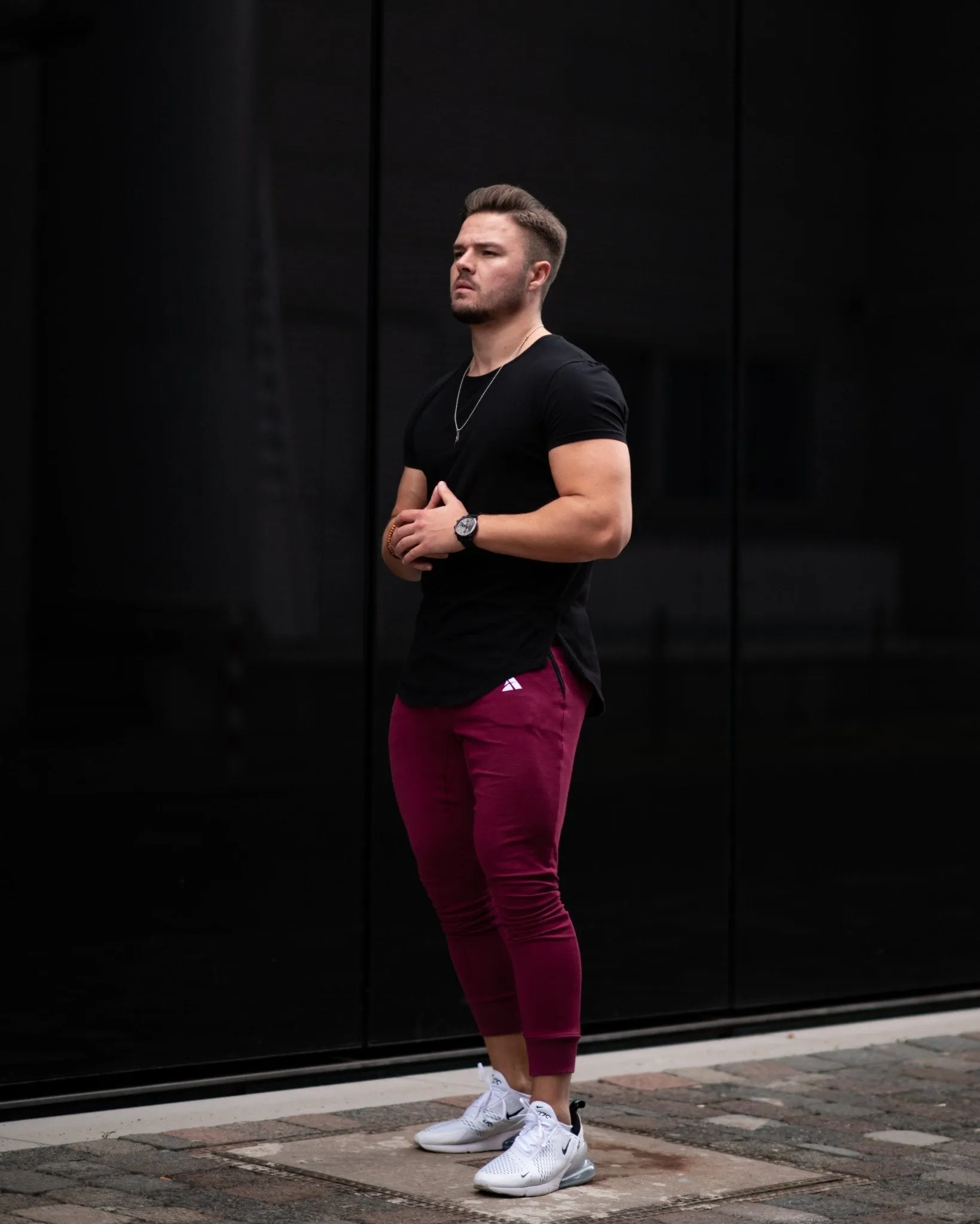 Classic Joggers (Burgundy)