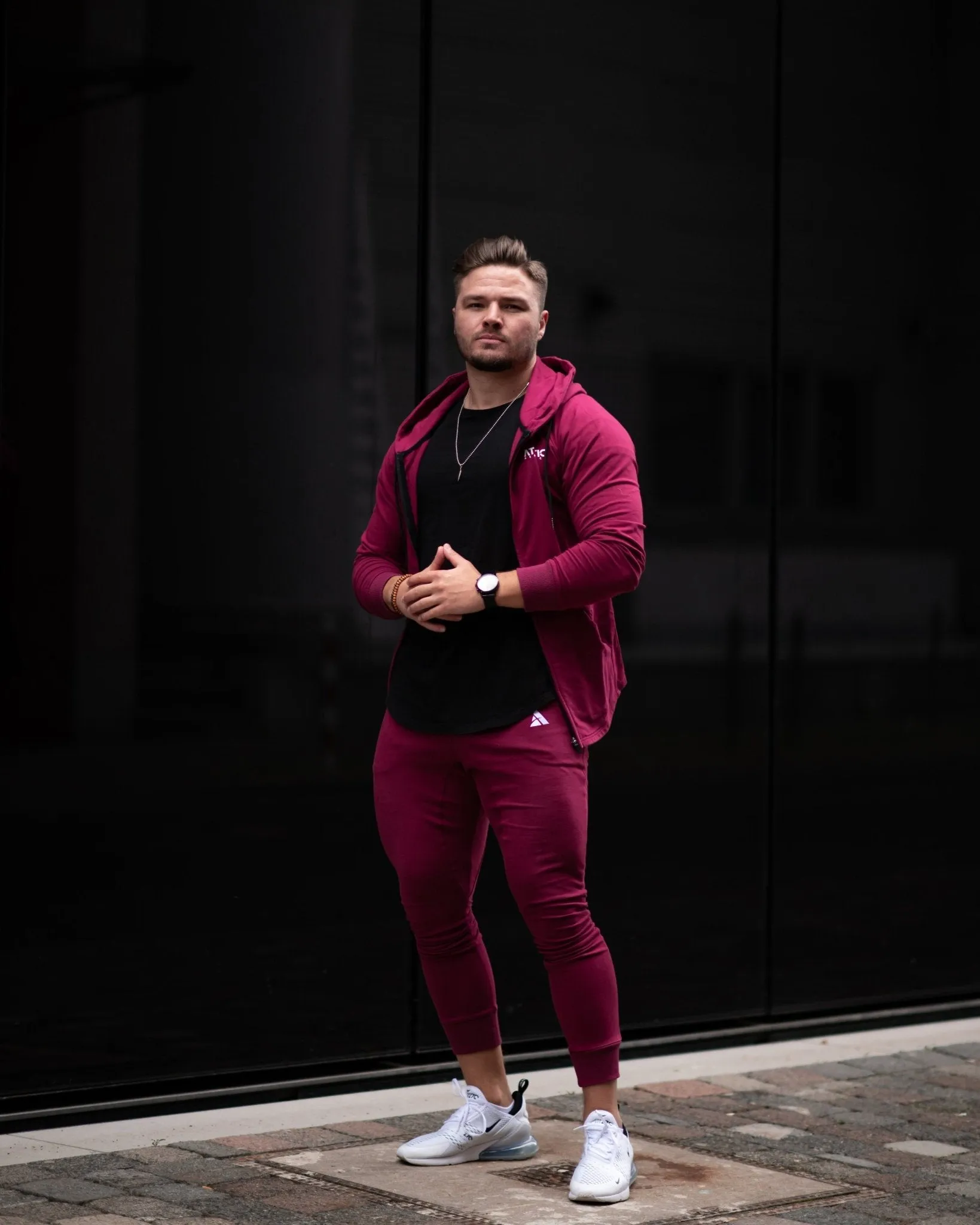 Classic Joggers (Burgundy)