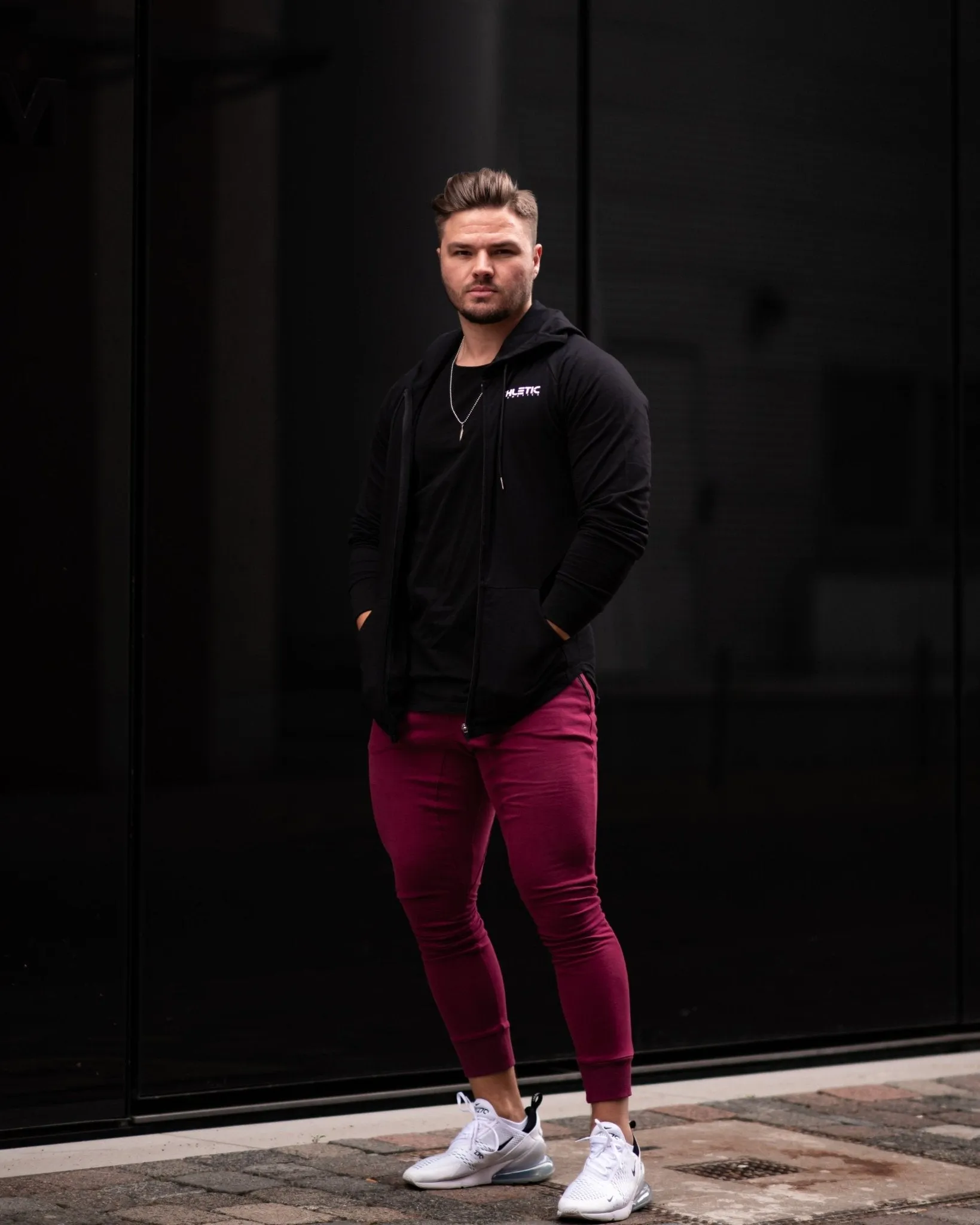 Classic Joggers (Burgundy)