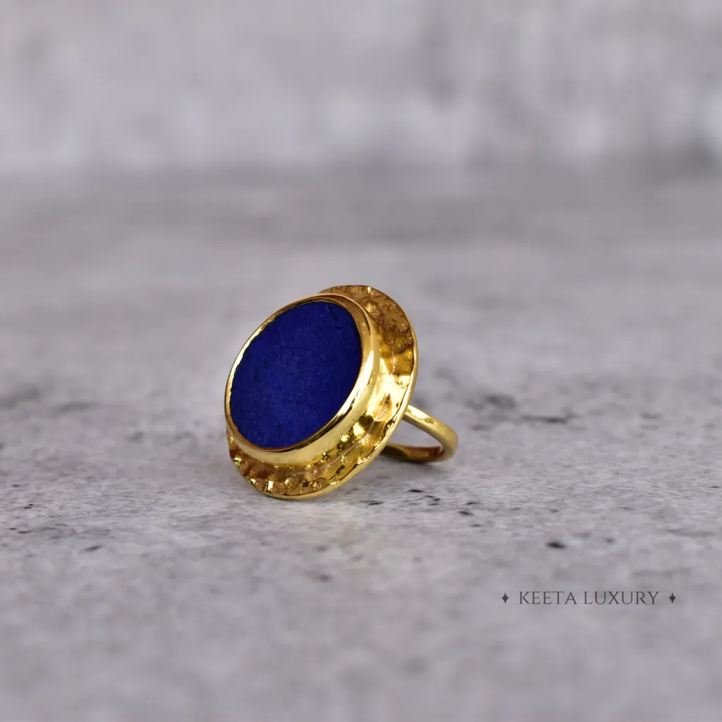 Coin Treasury - Lapis Lazuli Ring