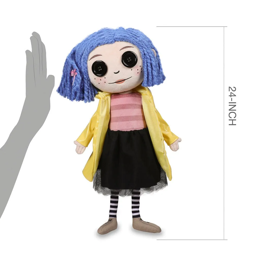 Coraline 24-Inch Premium Plush Doll in Gift Box