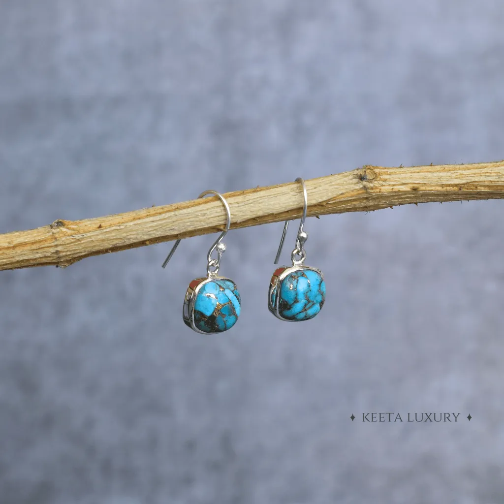 Cushion Conquer - Turquoise Dangle