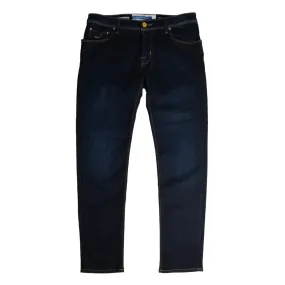 Dark Denim ‘Nick’ Stretch Slim Fit Jeans