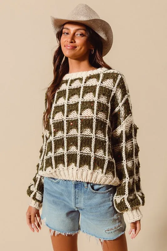 Disco Dream Sequin Sweater.