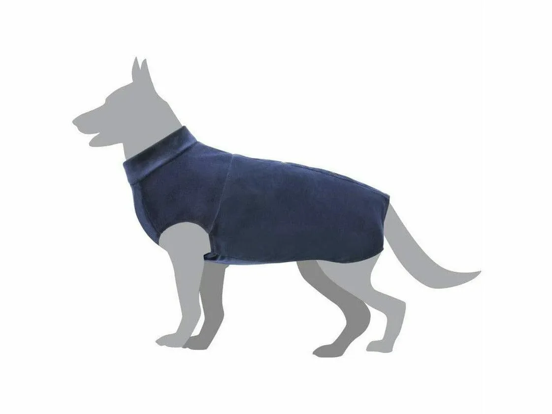 Dog shirt for post-operative care - BLUE  - Size 33