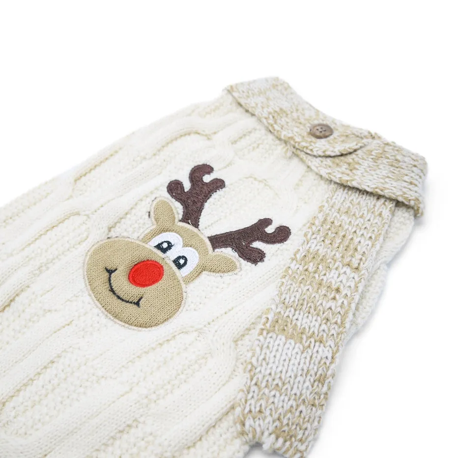 Dogo - Reindeer Scarf Sweater