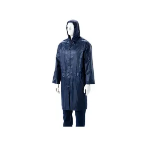 DROMEX  RUBBERIZED RAINCOAT COLOUR- NAVY SIZE M