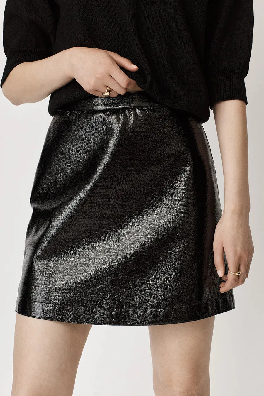 Estelle Mini Skirt Black