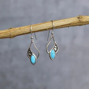 Eye Luring - Turquoise Earrings