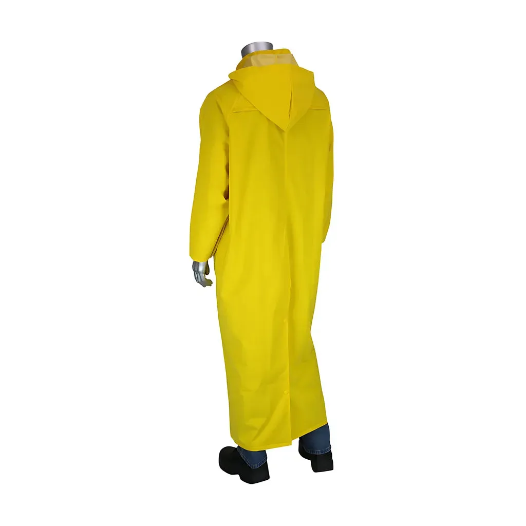 Falcon 205-320FR/M Premium 60" Duster Raincoat with Limited Flammability - 0.35 mm