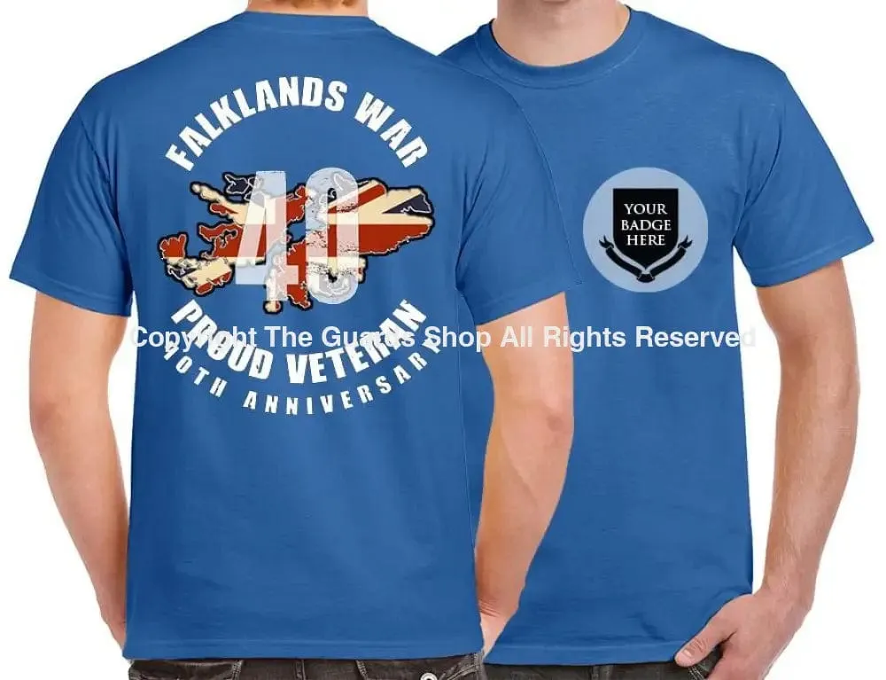 FALKLANDS 40 Double Print T-Shirt