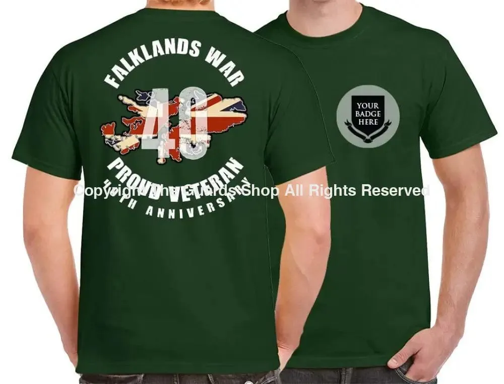 FALKLANDS 40 Double Print T-Shirt