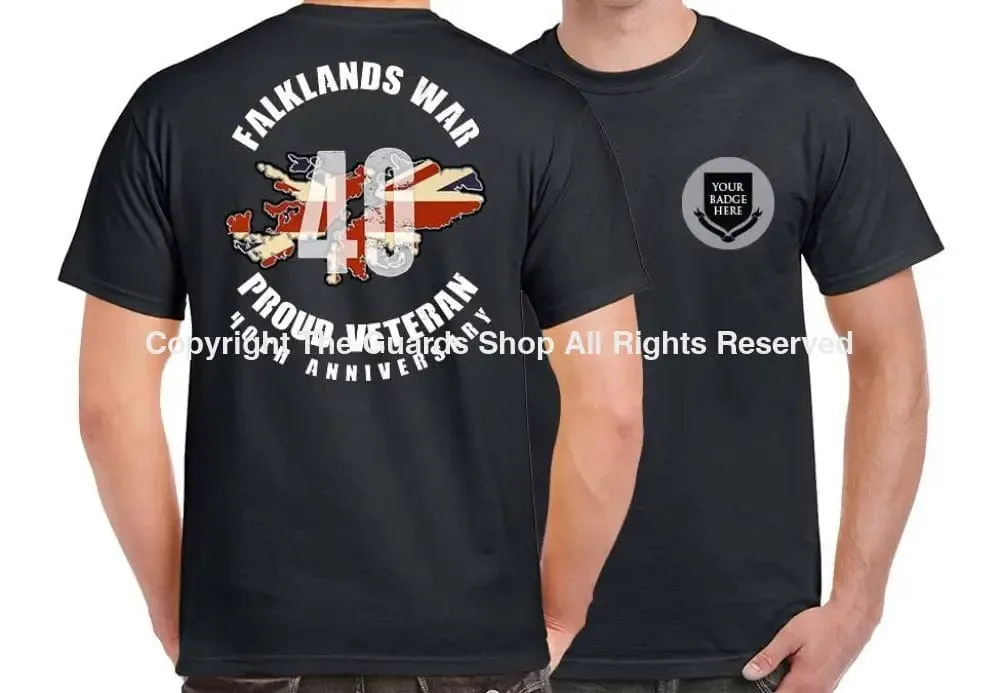 FALKLANDS 40 Double Print T-Shirt